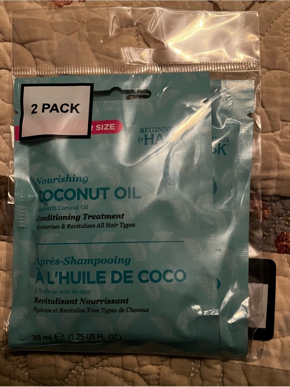 Nourishing Coconut Oil Conditioning Treatment - Teal (2 Pack)
